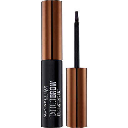 Maybelline New York Tattoo Studio Brow Peel-Off Gel wenkbrauwgel - 1 Light Brown Bruin