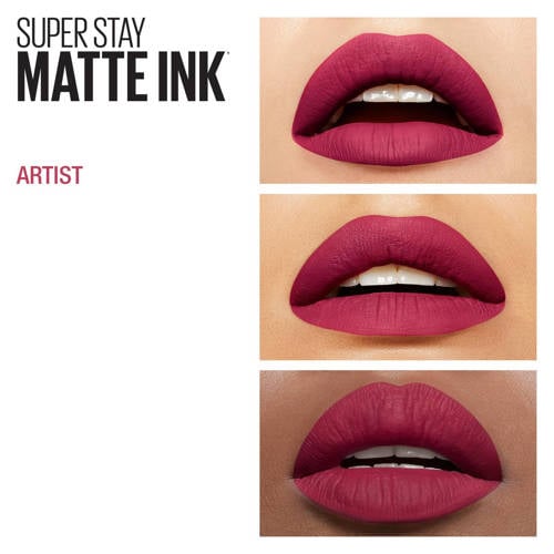 Maybelline New York SuperStay Matte Ink City Edition lippenstift 120 Artist Roze