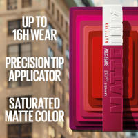 thumbnail: Maybelline New York SuperStay Matte Ink City Edition lippenstift - 117 Ground Breaker