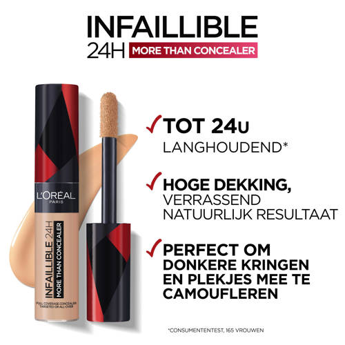 L'Oréal Paris Infaillible More Than concealer 334 Walnut Beige