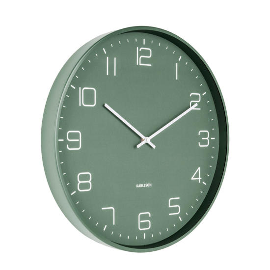 groene wandklokken
