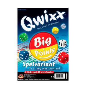 Qwixx Big Points scoreblok uitbreidingsspel