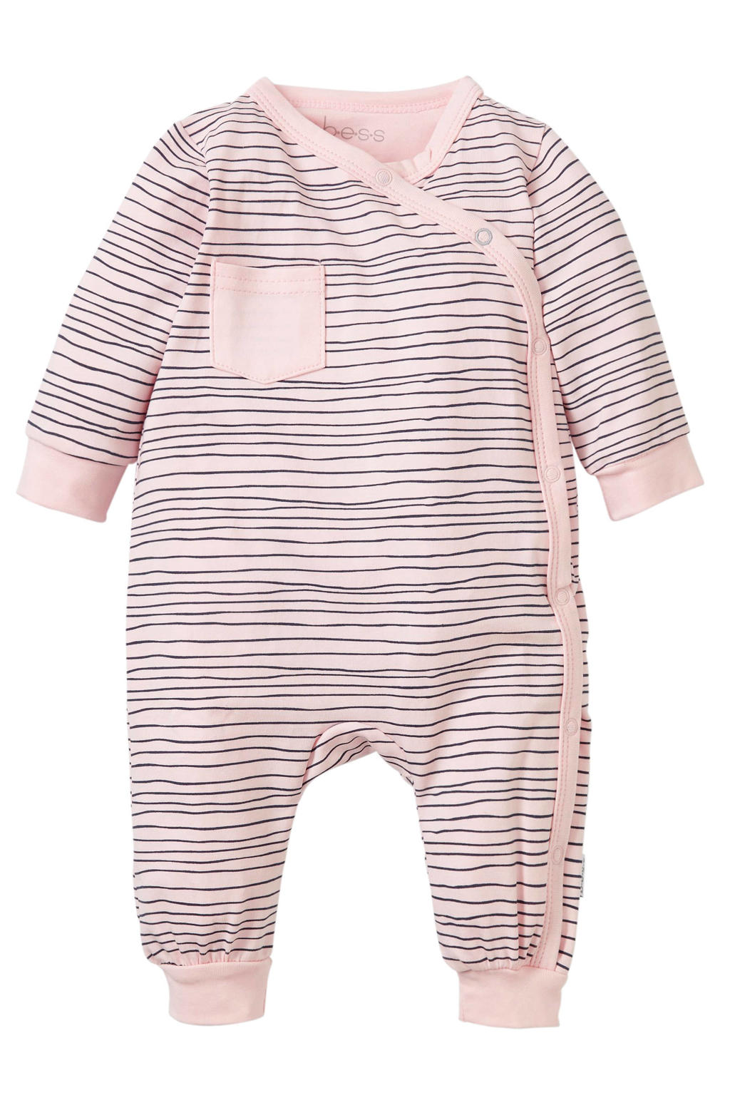 BESS baby gestreept boxpak roze