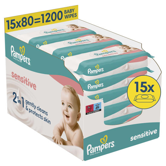 Pampers babydoekjes & billendoekjes