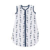 Fresk baby slaapzak muslin 2-laags giraf blauw