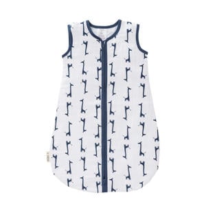 baby slaapzak muslin 2-laags giraf blauw