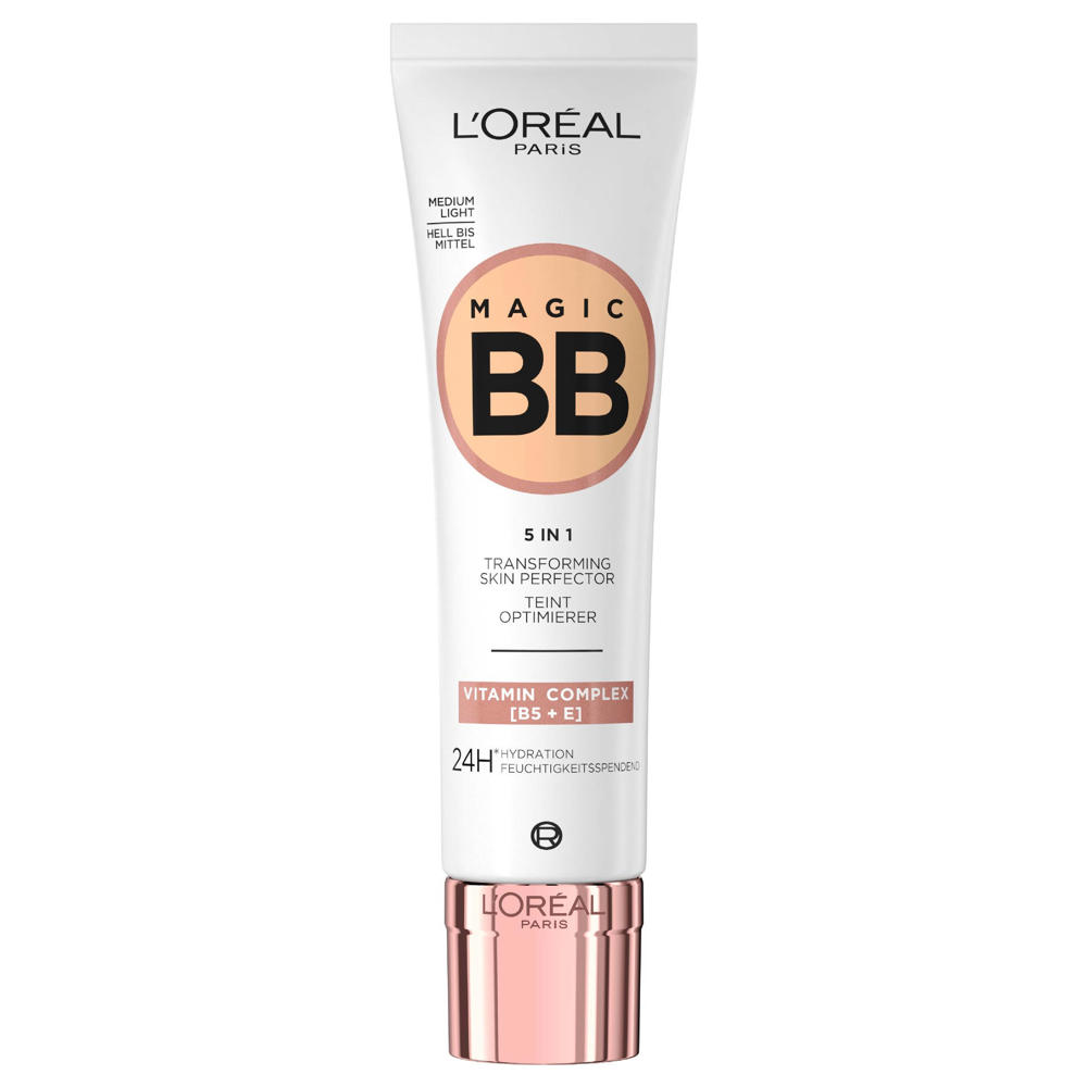 L'Oréal Paris Magic BB – Verzorgende dagcrème en make-up in 1 - BB Cream – Medium Light