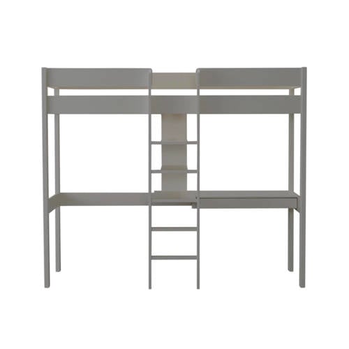 NOUS Living hoogslaper Robin (90x200 cm) Grijs | Hoogslaper van