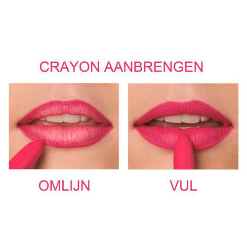 Maybelline New York Superstay Ink Crayon lippenstift 50 Own Your Empire Rood
