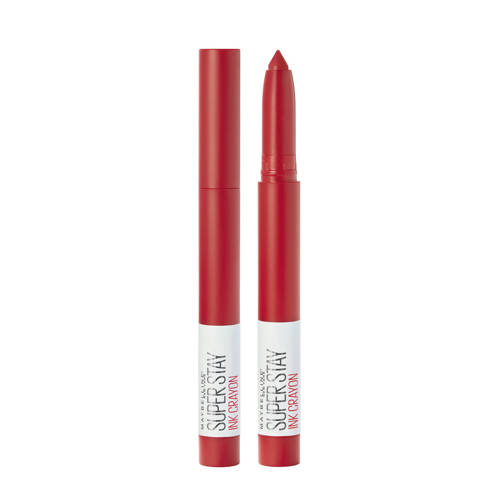 Maybelline New York Superstay Ink Crayon lippenstift - 45 Hustle in Heels Rood