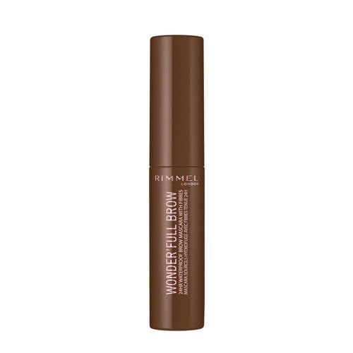 Rimmel London Wonder'full 24 Hour Brow Wenkbrauw Mascara 002 Medium Brown Wenkbrauwgel Bruin