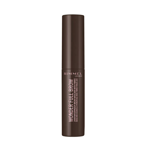Rimmel London Wonder'full 24 Hour Brow Wenkbrauw Mascara 003 Dark brown Wenkbrauwgel Bruin