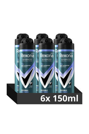 Invisible Ice Fresh snti-transpirant deodorant spray - 6 x 150 ml