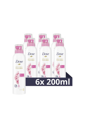 Rose Oil doucheschuim - 6 x 200 ml