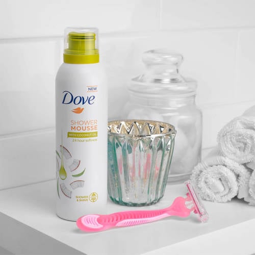 Dove Coconut Oil doucheschuim 6 x 200 ml Douchegel