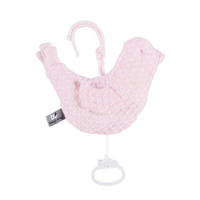 thumbnail: Baby's Only Sun muziekdoos vogel baby roze