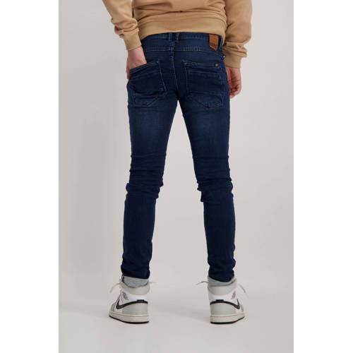 Cars slim fit jog denim Burgo dark used Blauw Effen - maat 110 afbeelding