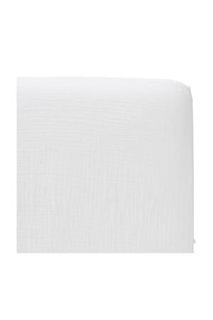 katoenen hoeslaken wieg soft 40x80 cm