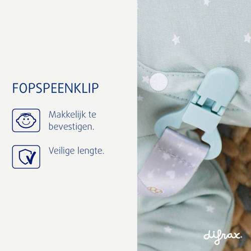 Difrax Fopspeenkoordje Woezel en Pip | Speenkoord van