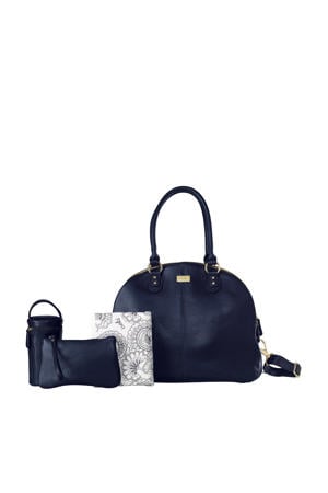 Madame Polly luiertas donkerblauw