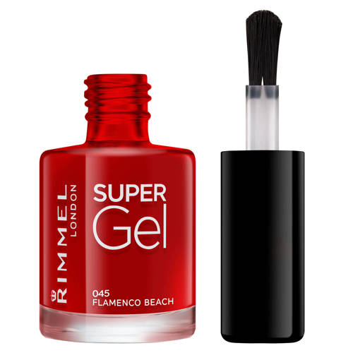Rimmel London SuperGel nagellak 045 Flamenco Beach Rood