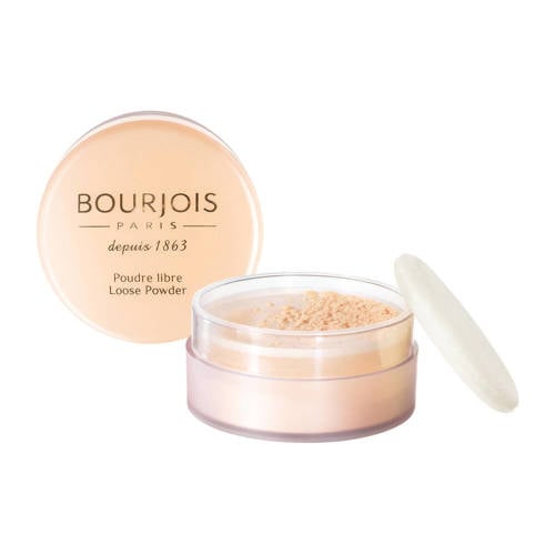 Bourjois Loose Powder gezichtspoeder - 001 Peach Make-up poeder Beige afbeelding