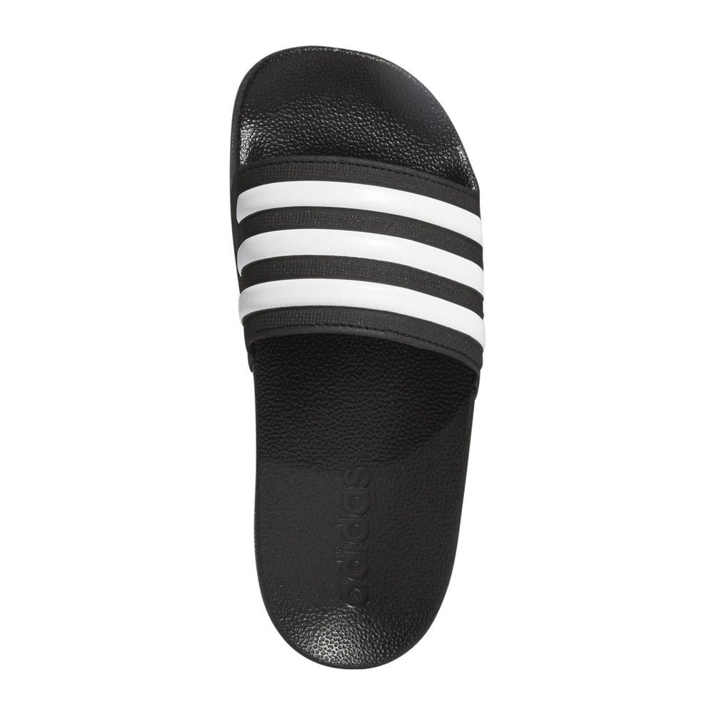 Zwart en witte jongens en meisjes adidas Performance Adilette Shower slippers van rubber 