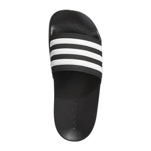adidas Sportswear Adilette Shower slippers zwart/wit Jongens/Meisjes Rubber