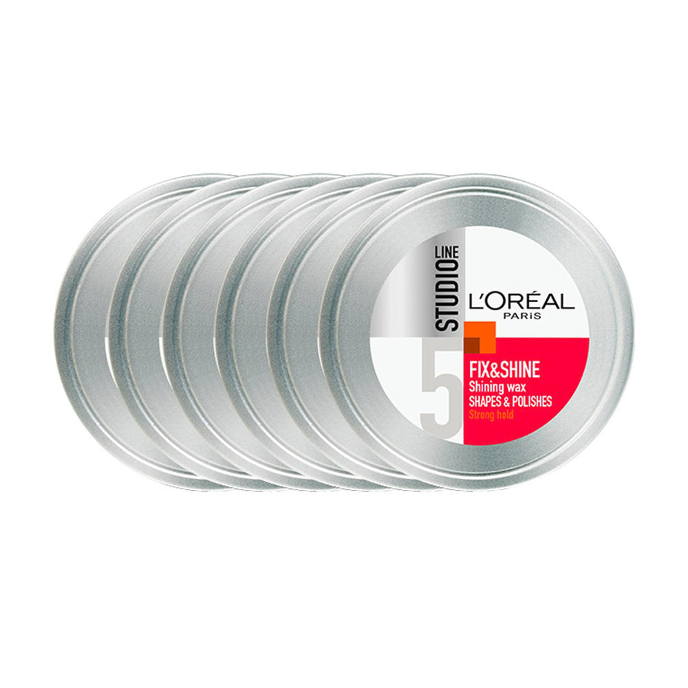L'Oréal Paris Studio Line wax - 6x 75ml multiverpakking