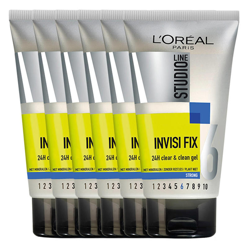 L'Oréal Paris Studio Line haargel - 6x 150ml | kleertjes.com