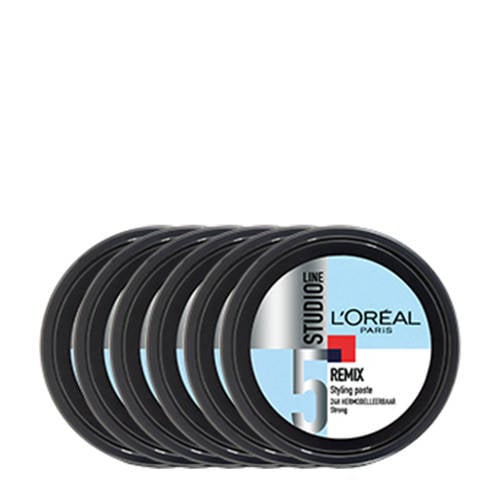 L'Oréal Paris Studio Line fibre paste - 6x 150ml multiverpakking Haarwax
