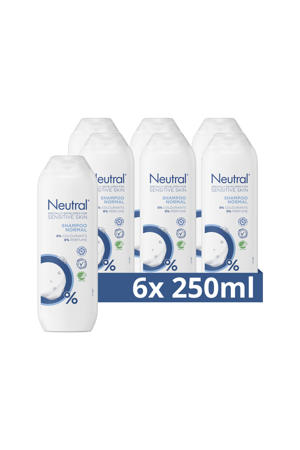 shampoo Parfumvrij - 6 x 250 ml