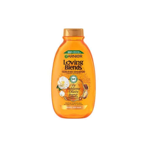 Garnier Loving Blends Argan & Cameliaolie shampoo 6 x 300 ml voordeelverpakking