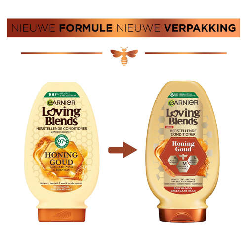 Garnier Loving Blends Honing Goud conditioner 6 x 250 ml voordeelverpakking