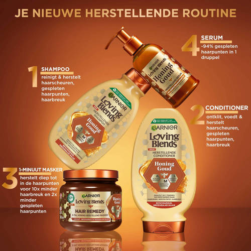 Garnier Loving Blends Honing Goud conditioner 6 x 250 ml voordeelverpakking