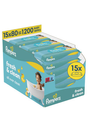 XXL box - 15 x 80 babydoekjes