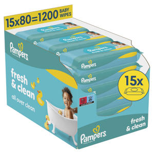 XXL box - 15 x 80 babydoekjes