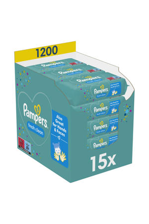 XXL box - 15 x 80 babydoekjes