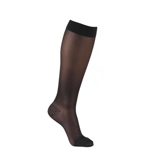Mamsy ondersteunende kniekousen 70 denier zwart Pantykousen Dames Polyamide - maat XL afbeelding
