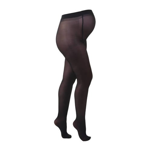 Mamsy zwangerschapspanty 40 den zwart Dames Polyamide Effen - maat M afbeelding