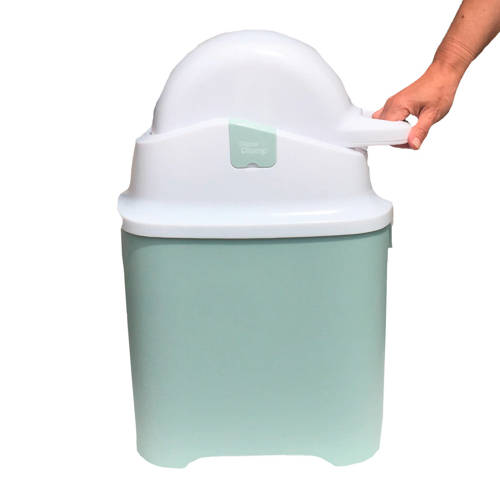 Diaper Champ One reukloze luieremmer light green Luieremmer/Navulling Groen