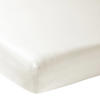 Meyco katoenen jersey hoeslaken wieg 40x80/90 cm offwhite
