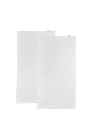 katoenen molton bedzeil 75x100 cm (set van 2)