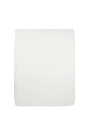 jersey hoeslaken boxmatras 75x95 cm offwhite