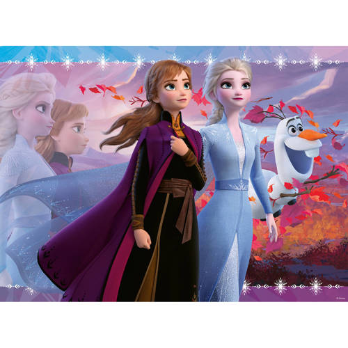 Ravensburger Disney Frozen 2 glitter legpuzzel 100 stukjes | Legpuzzel van