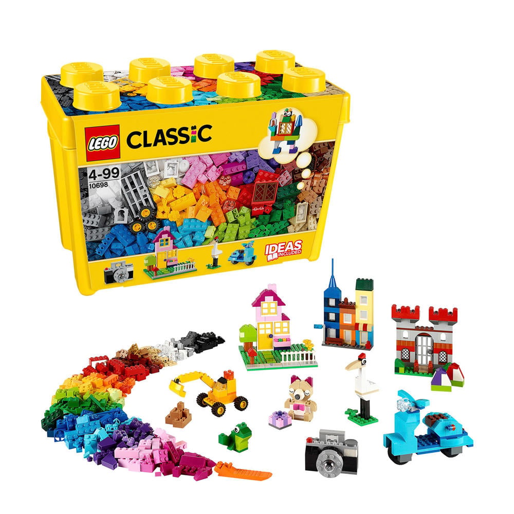 LEGO Classic Creatieve grote opbergdoos Speelgoed voor Kinderen vanaf 4 jaar 10698