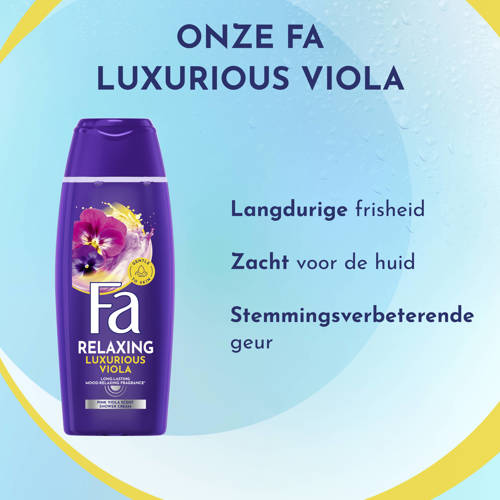 Fa Luxurious Moments douchegel 6 x 250 ml voordeelverpakking