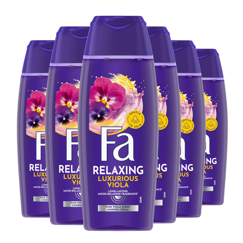 Fa Luxurious Moments douchegel - 6 x 250 ml - voordeelverpakking