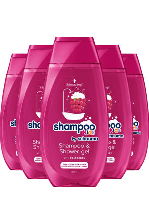 Kids Girls Fee shampoo & showergel - 6 x 250 ml - voordeelverpakking