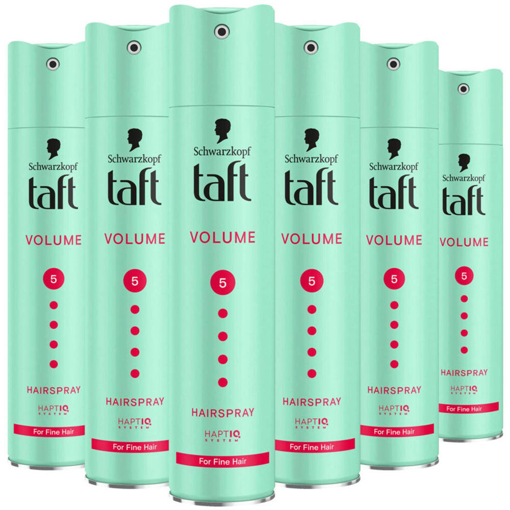 Schwarzkopf Taft Volume Mega Strong haarspray - voordeelverpakking - 6 x 250 ml